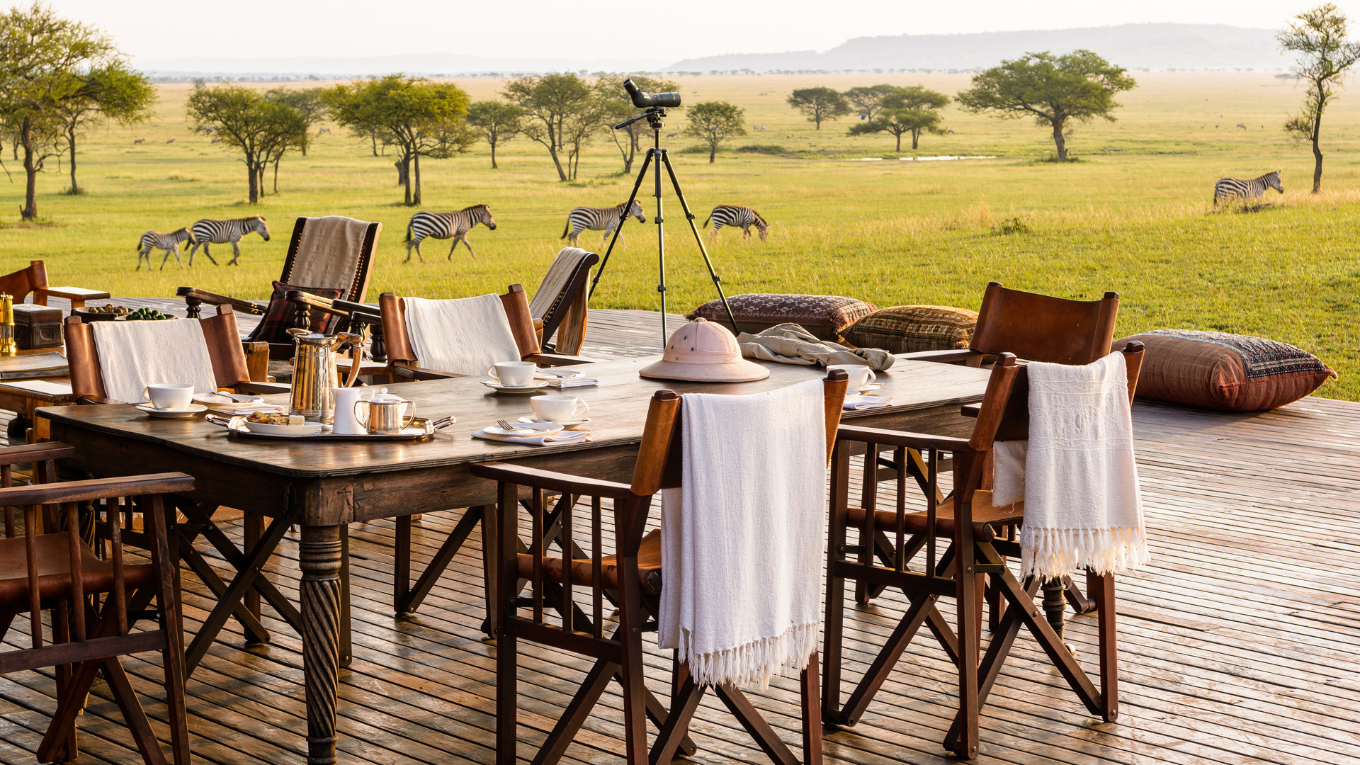  Africa, Tanzania, Singita sabora, Dining