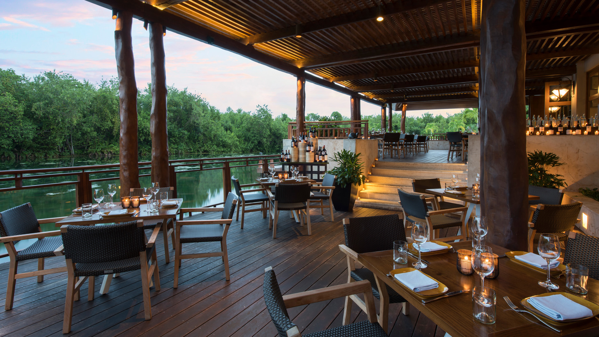 Caribbean, Mexico, Fairmont Mayakoba, Restaurant