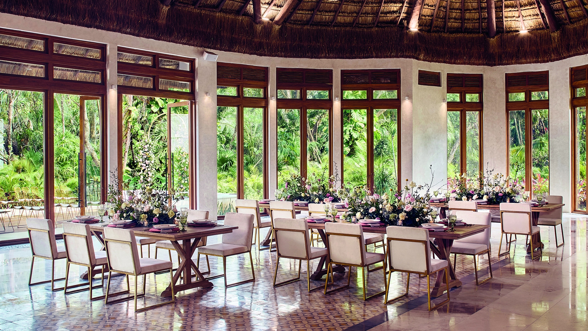 Caribbean, Mexico, Maroma A Belmond Hotel Riviera Maya, Restaurant