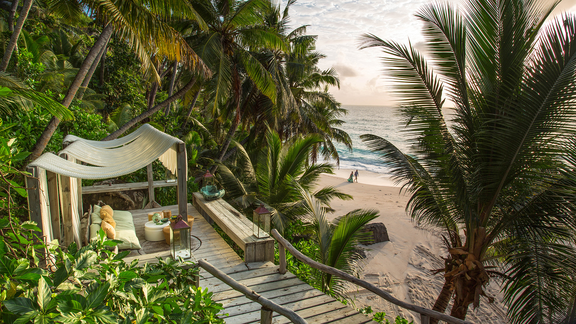Indian Ocean, Seychelles, North Island, Outdoor Relaxing