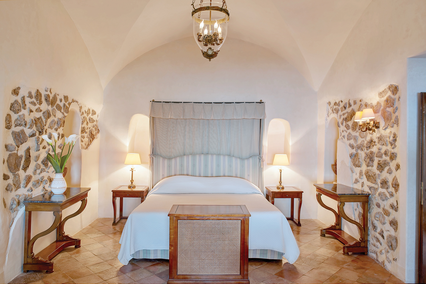 Europe, Italy, Amalfi Coast, Caruso, A Belmond Hotel, Amalfi Coast, Bedroom suite