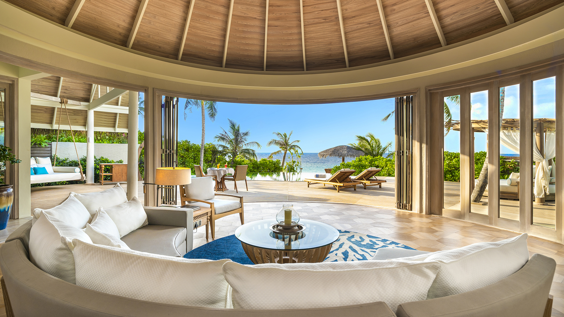 Indian Ocean, Maldives, Milaidhoo, Beach residence