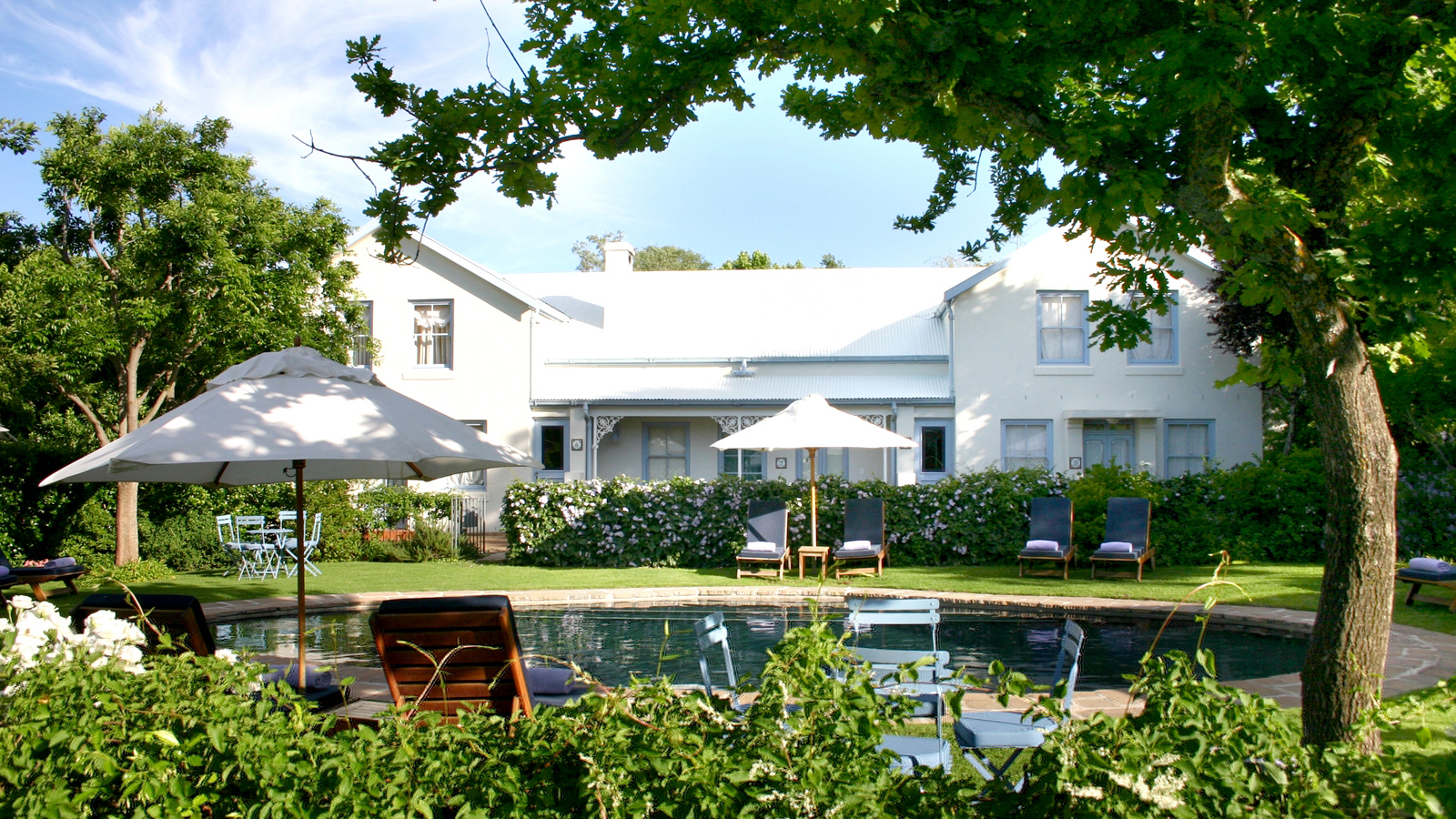 South Africa, Franschhoek, Le Quartier Francais, Exterior View