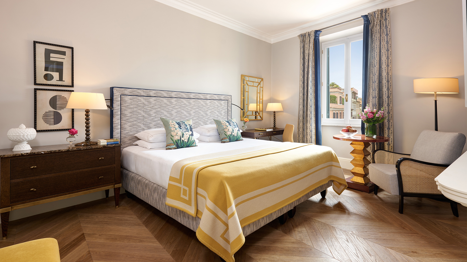 Europe, Italy, Hotel de Russie, Classic Room