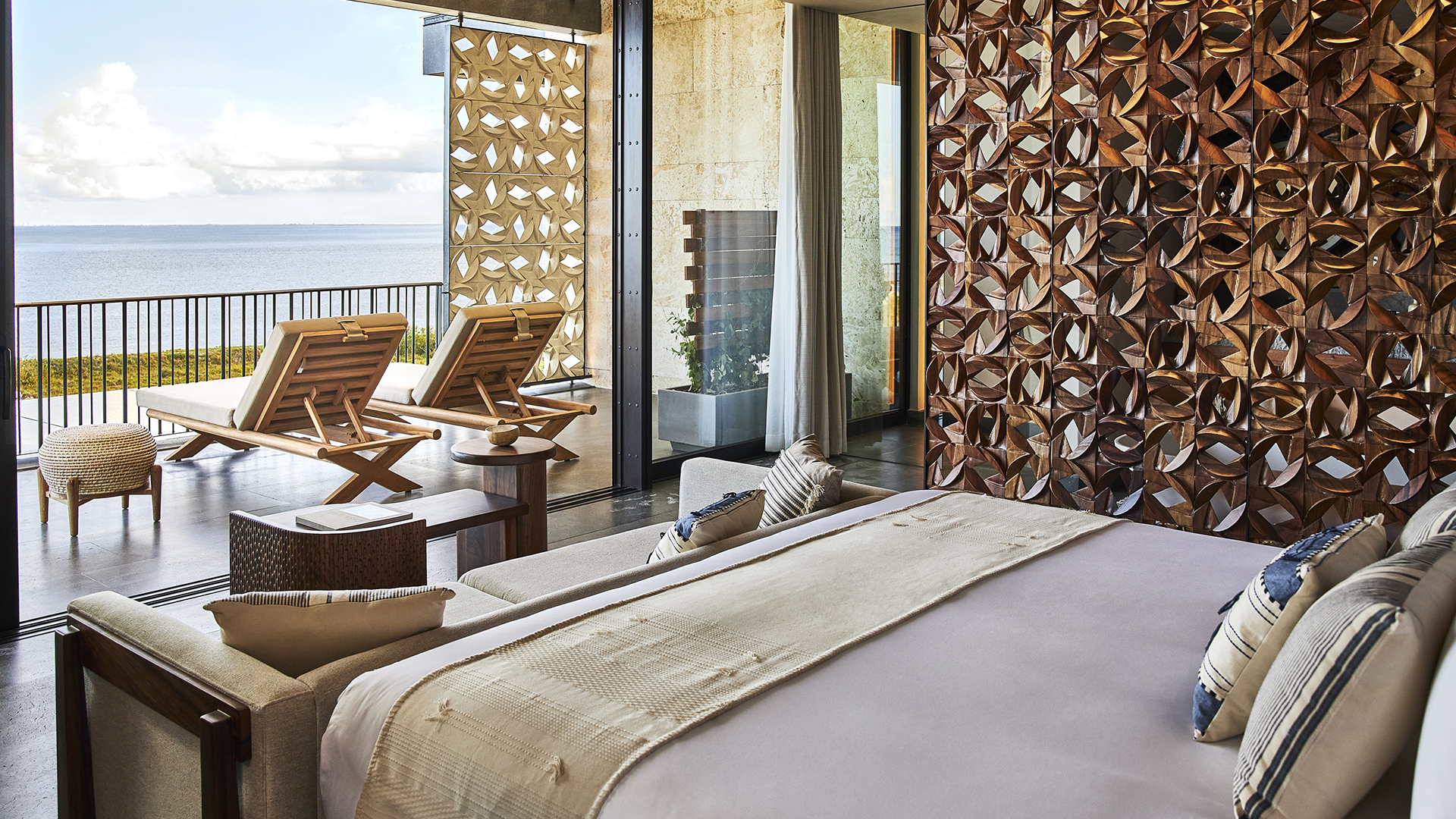 Caribbean, Mexico, Etereo Auberge Resorts Collection, Penthouse Bed