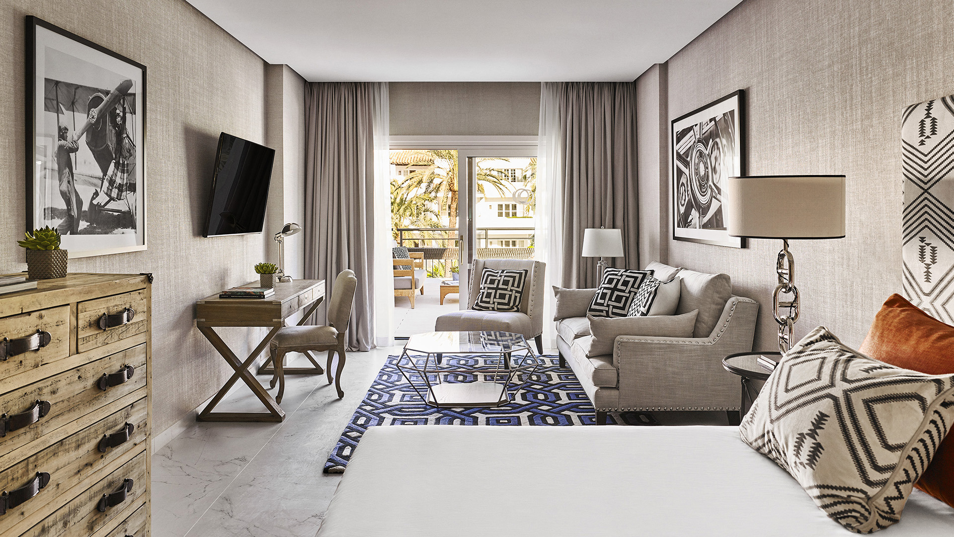 Europe, Spain, Costa del Sol, Puente Romano Beach Resort, Executive Suite