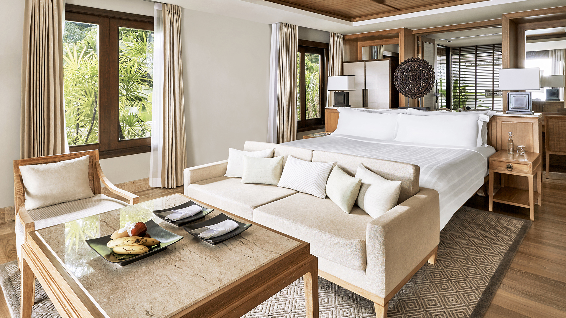  Worldwide, Thailand, Phuket, Trisara, Junior Suite Bedroom