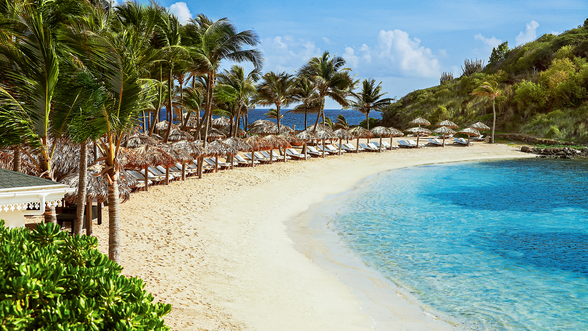 Caribbean, St Barths, Rosewood Le Guanahani St Barth, Beach Lagoon