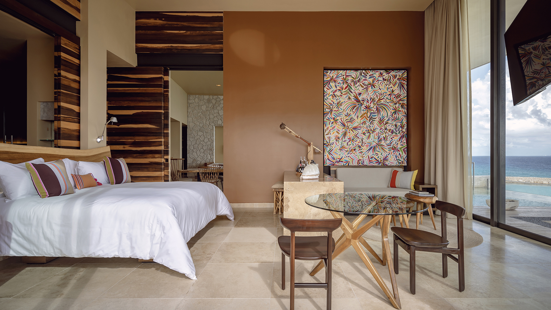  Caribbean, Mexico, Casa de la Playa, Master Suite