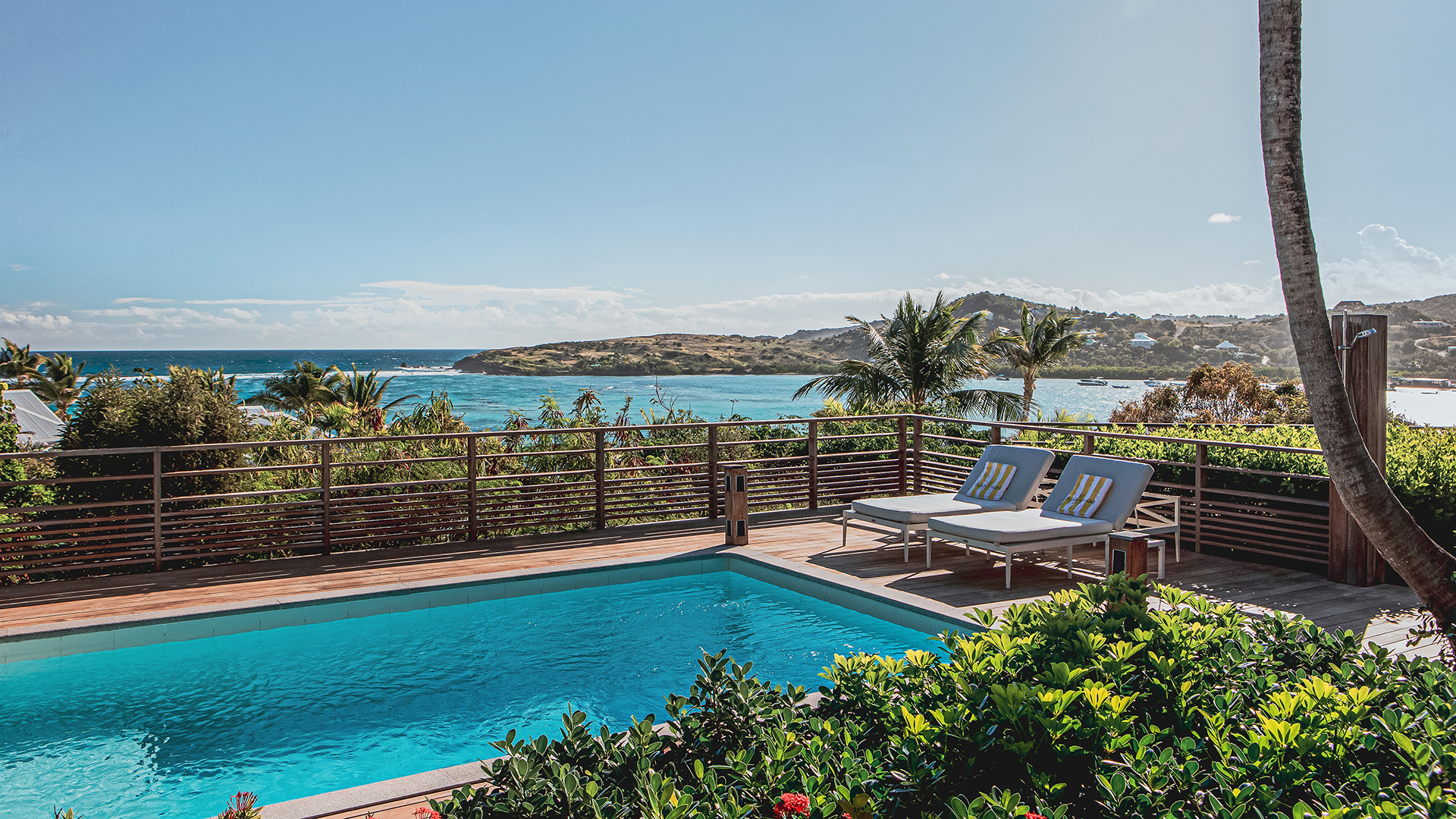 Caribbean, St Barths, Rosewood Le Guanahani St Barth, Sereinity Suite pool