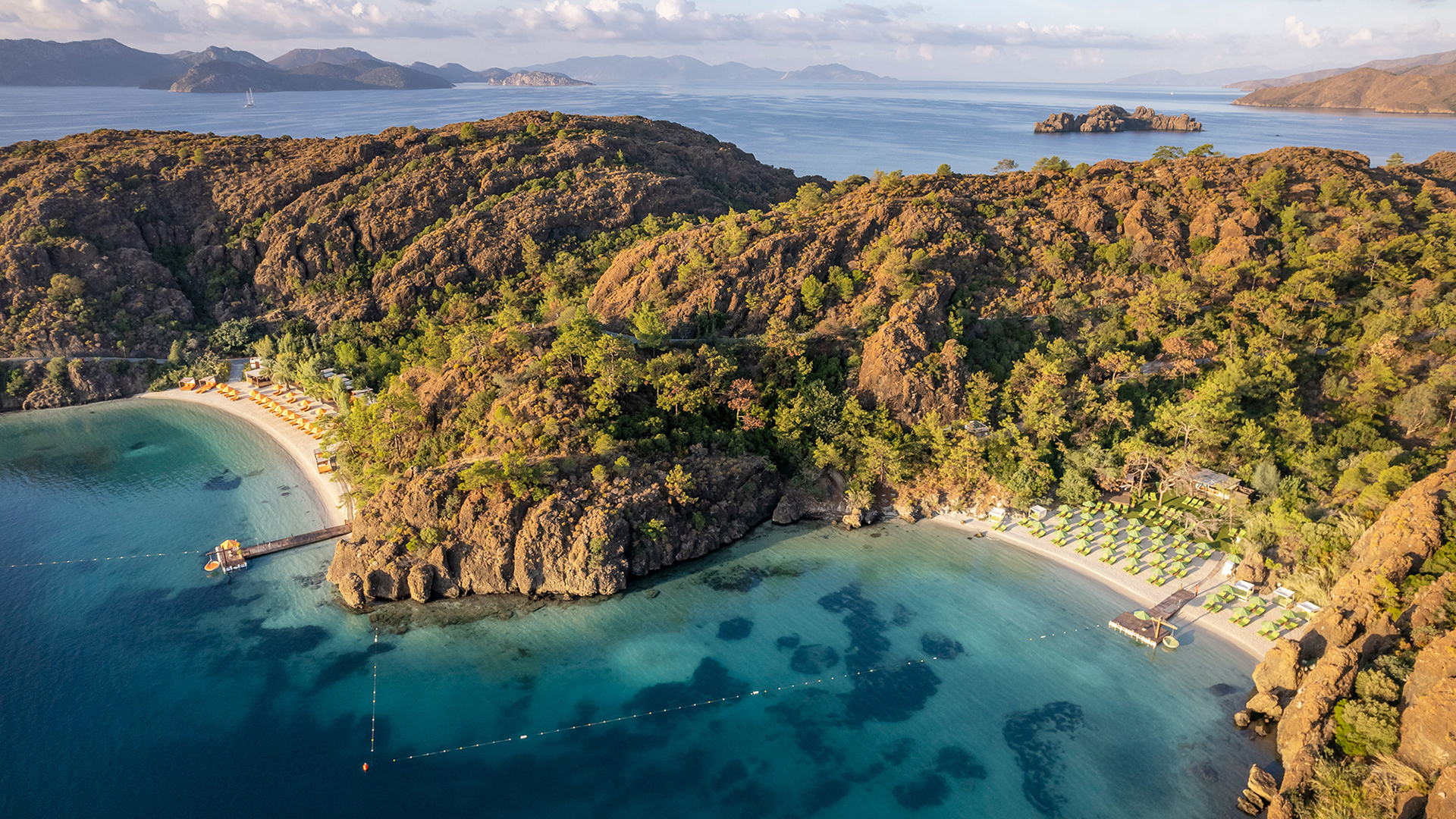 Europe, Turkey, D Maris Bay, Silent Beach