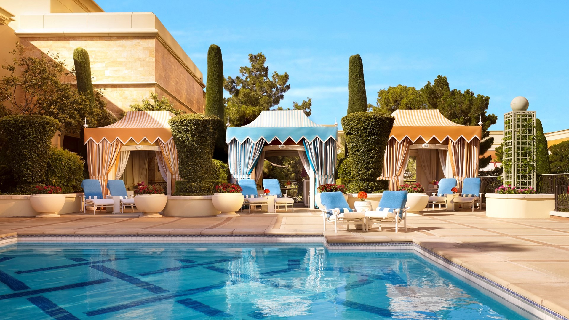  USA, Luxury Las Vegas Holidays, Wynn Las Vegas, Swimming pool