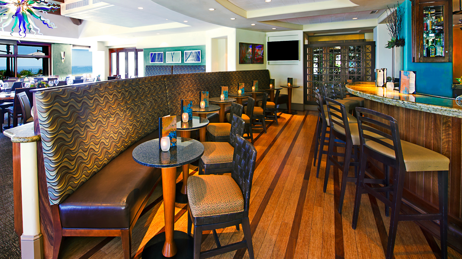  North america & canada, California, Dolphin bay hotel, Restaurant