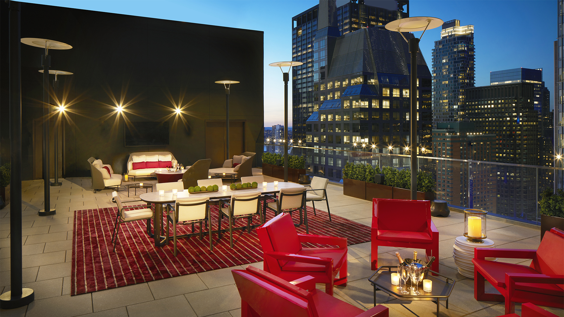 Rockstar suite rooftop terrace