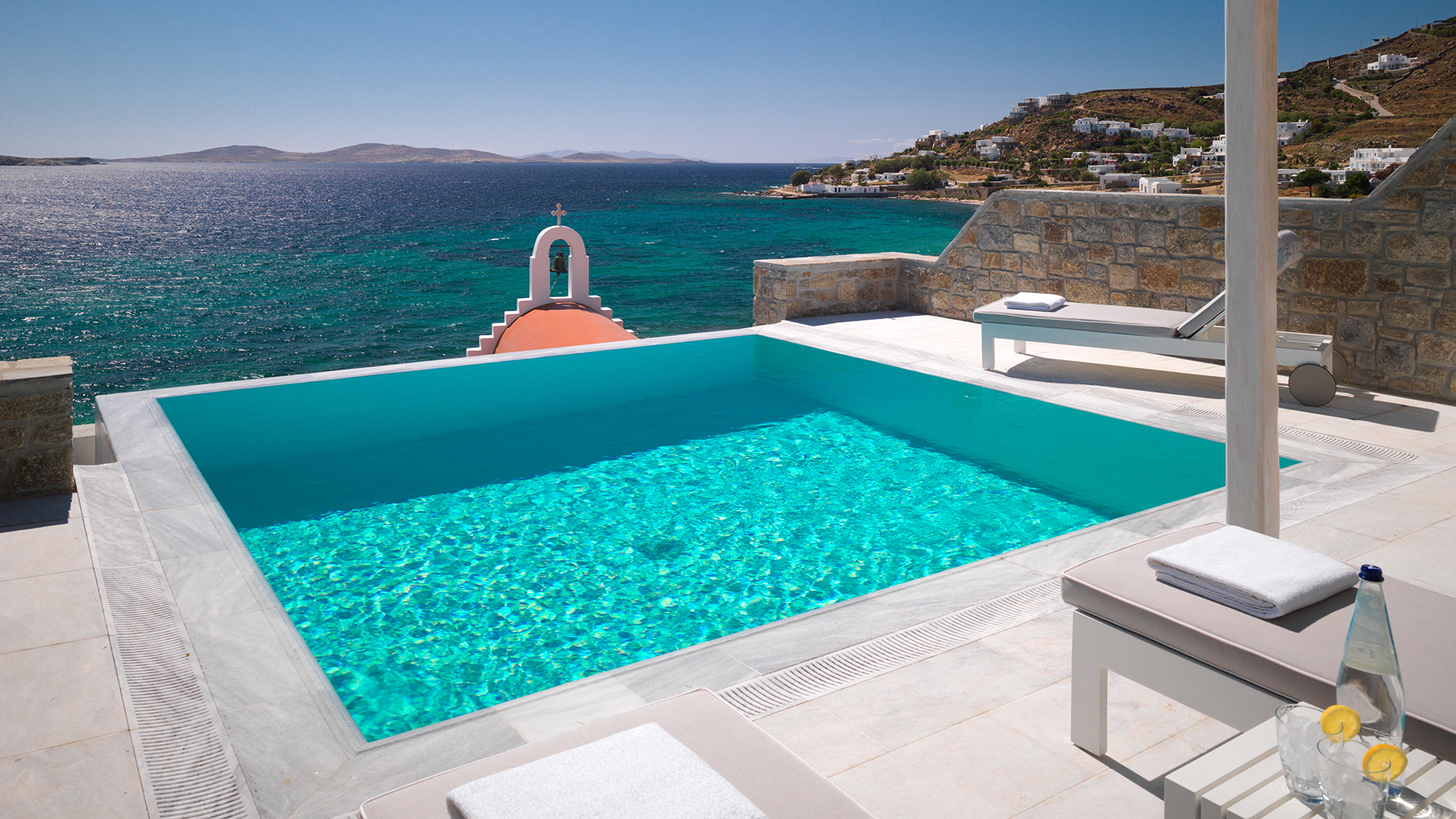 Europe & North Africa, Greece, Mykonos Grand Hotel, Suite Private Pool Outdoor