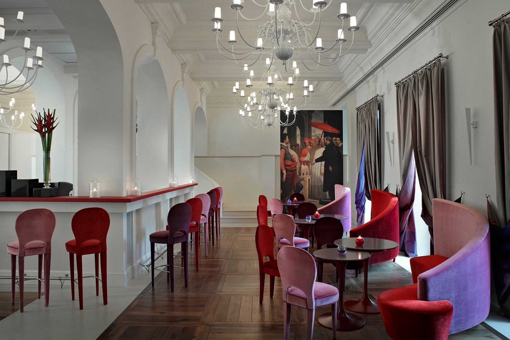 Europe, Italy, Rome, Gran Meliá Rome Villa Agrippina, Bar