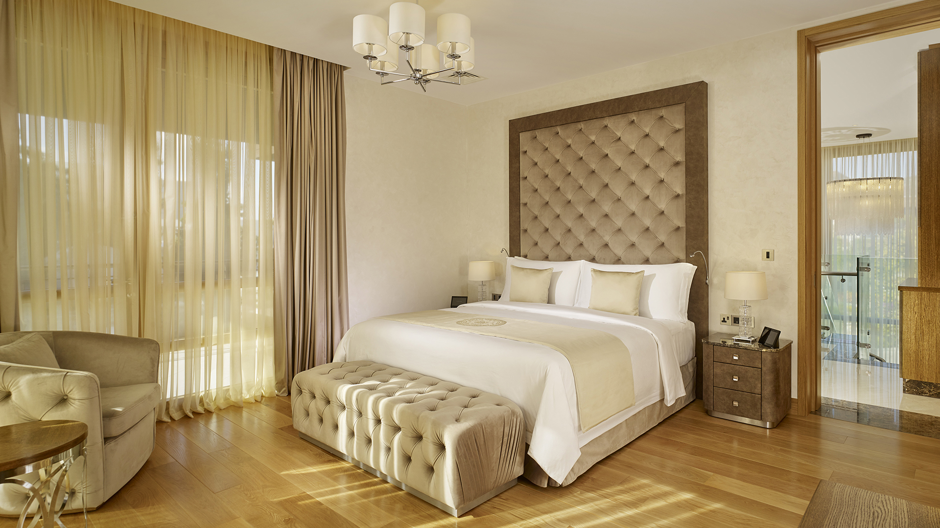 Europe, Cyprus, Parklane, a Luxury Collection Resort & Spa, Park Suite Park View bedroom