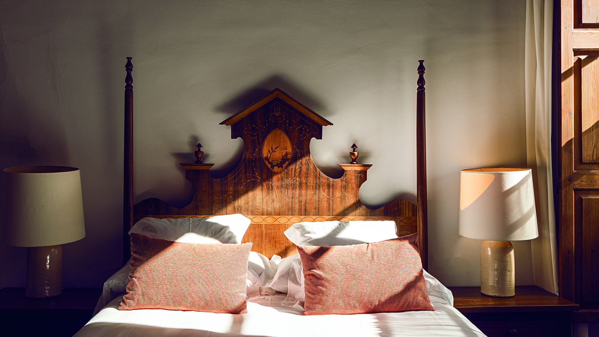 Europe, Spain, Mallorca, La Residencia A Belmond Hotel Mallorca, Bed