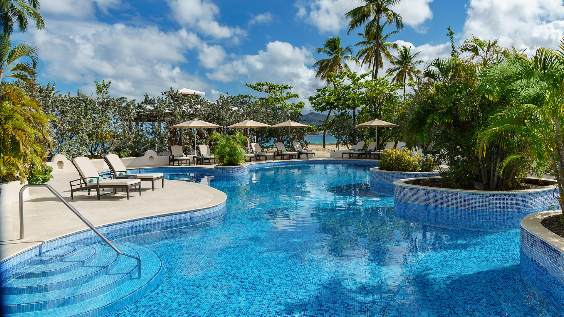 Caribbean, Bermuda & Mexico, Grenada, Spice Island Beach Resort, Swimming pool