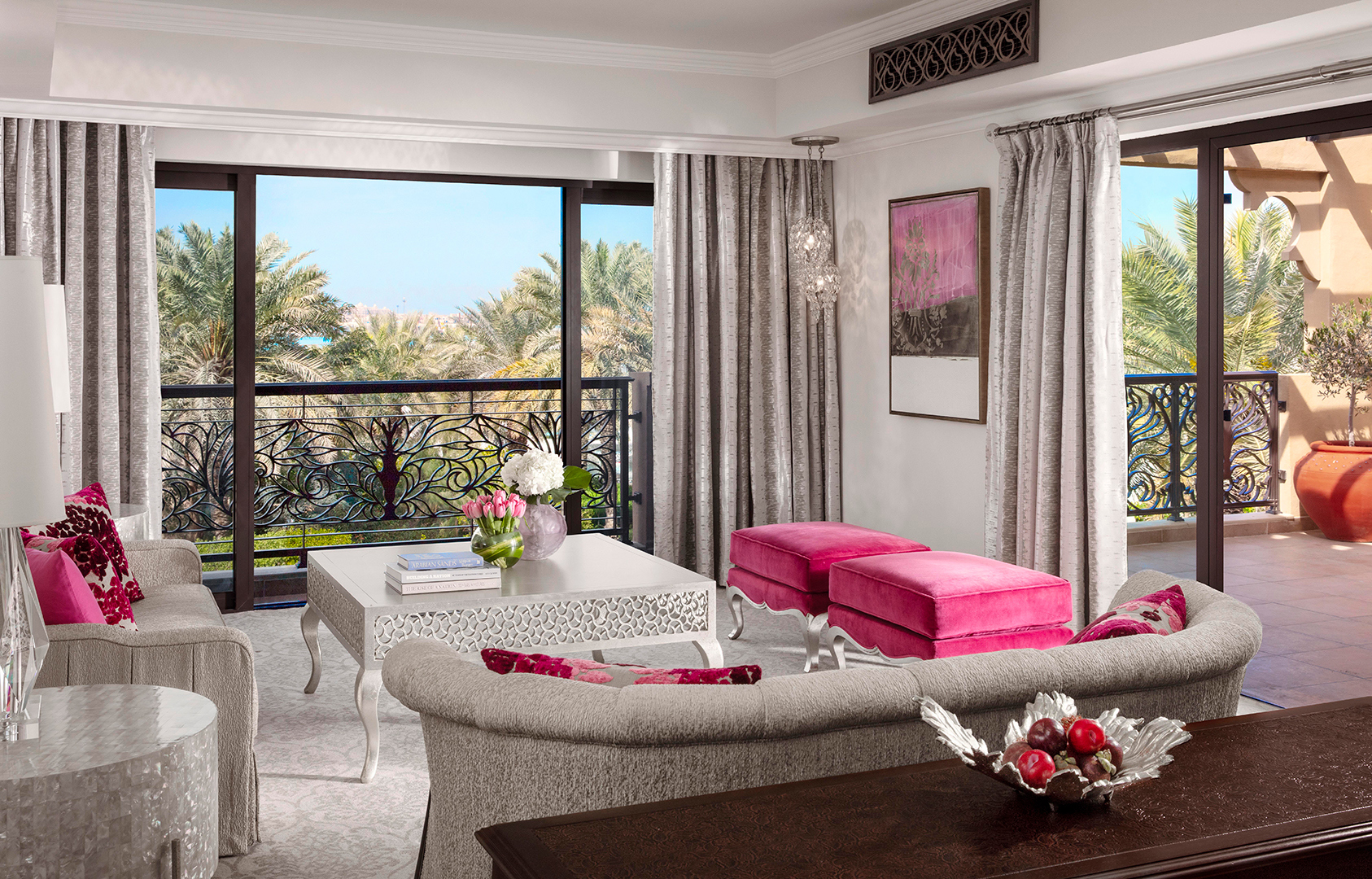 Arabia, Dubai, One&Only Royal Mirage - Arabian Court, Lounge