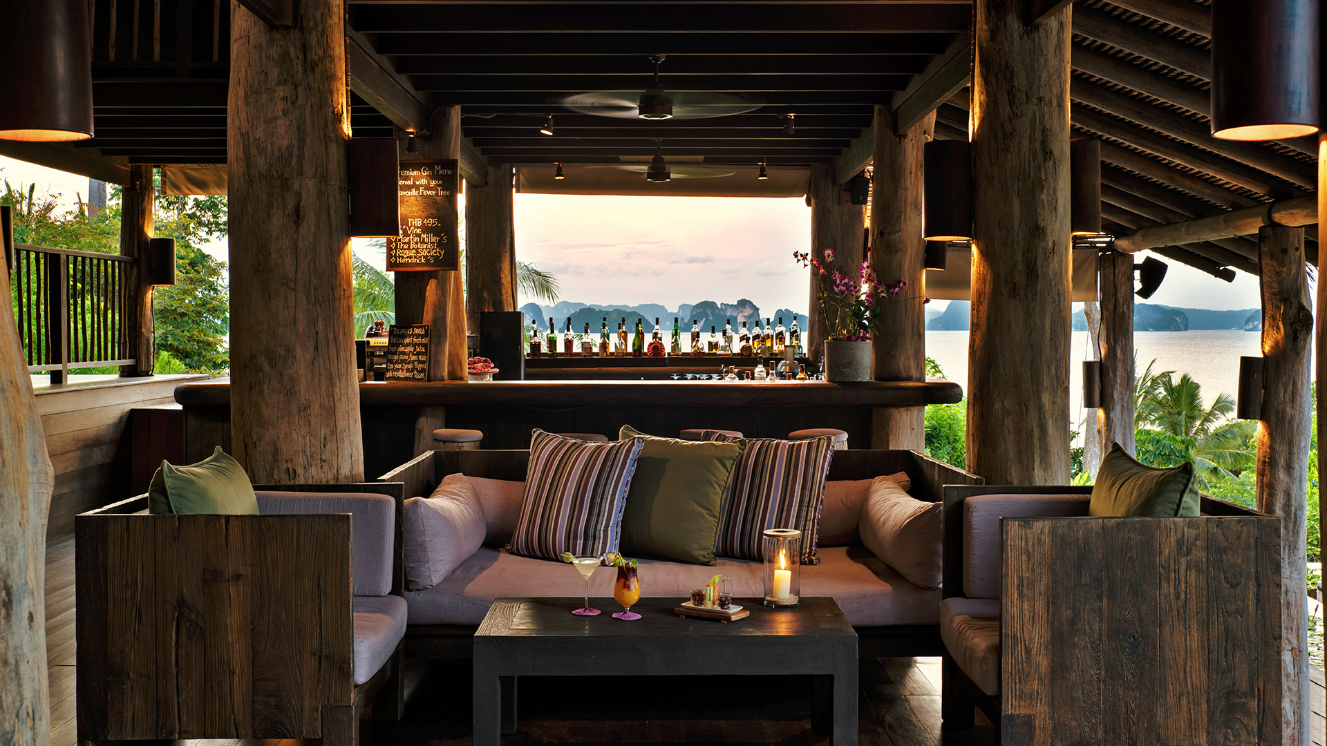  Worldwide, Thailand, Koh Yao Noi, Six Senses Yao Noi, The Den Interior