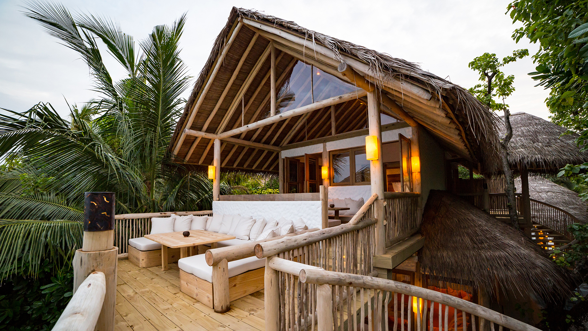 Indian Ocean, Maldives, Soneva Fushi, Crusoe villa suite