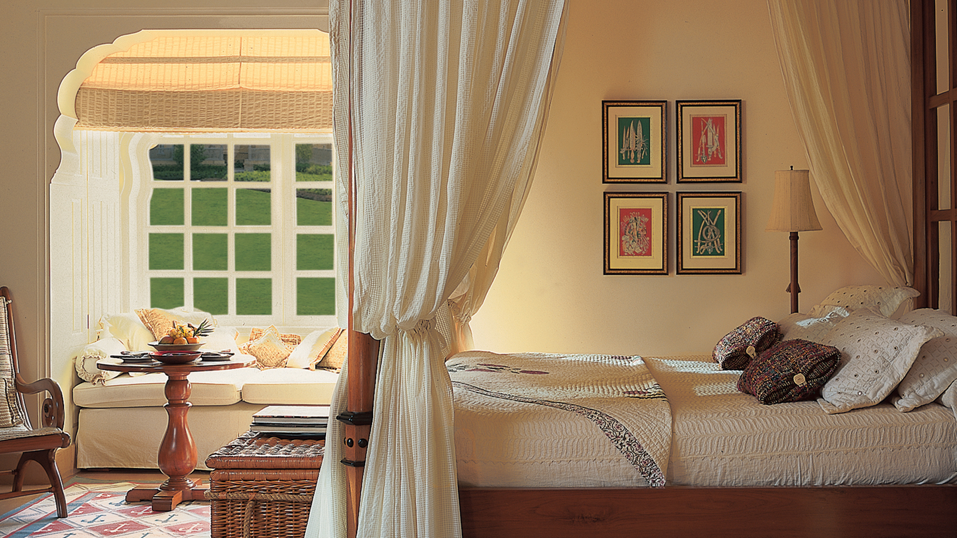  Worldwide, India, Oberoi rajvilas, Bedroom 02