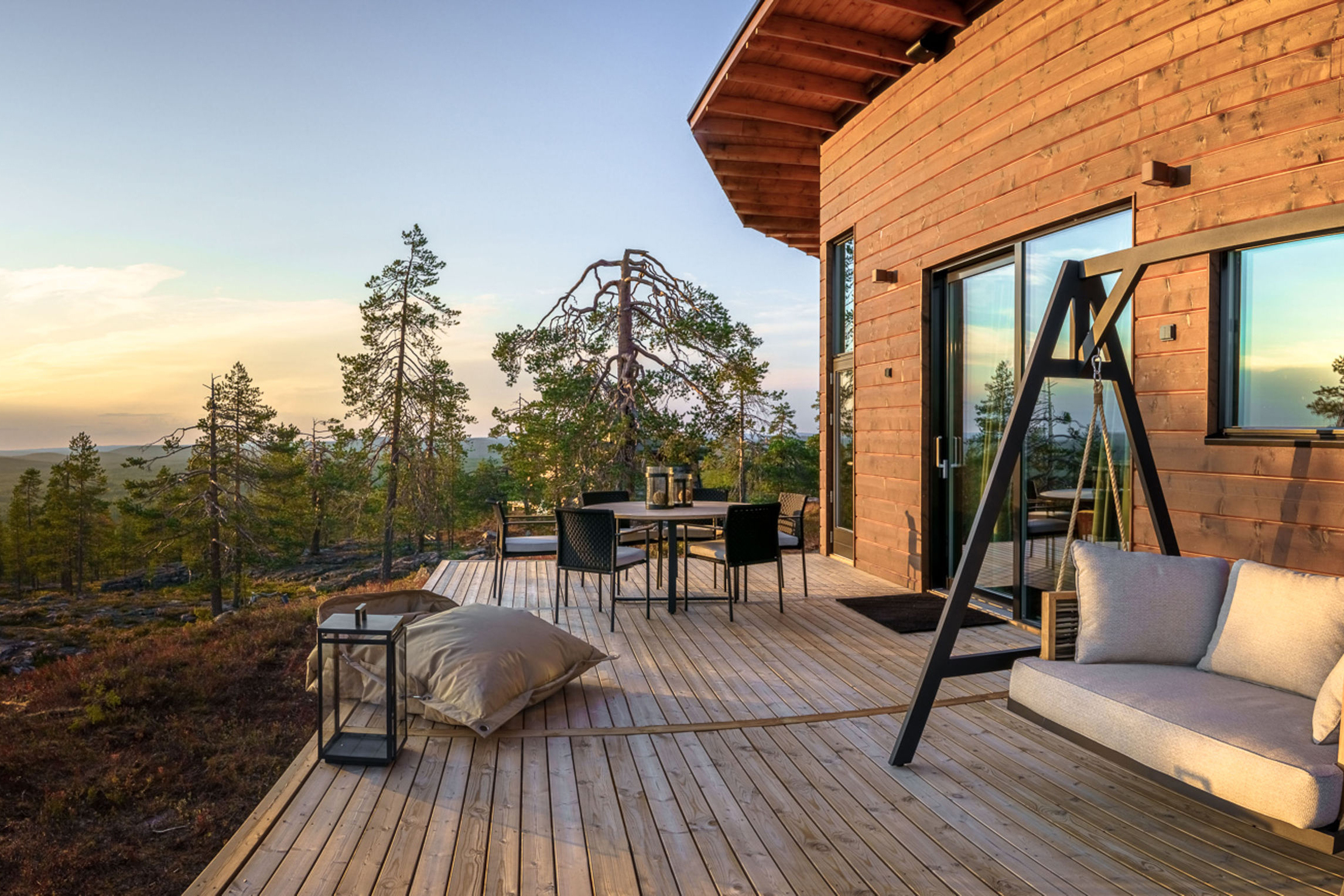 Europe Ski, Finnish Lapland, Octola Private Wilderness, Villa Terrace