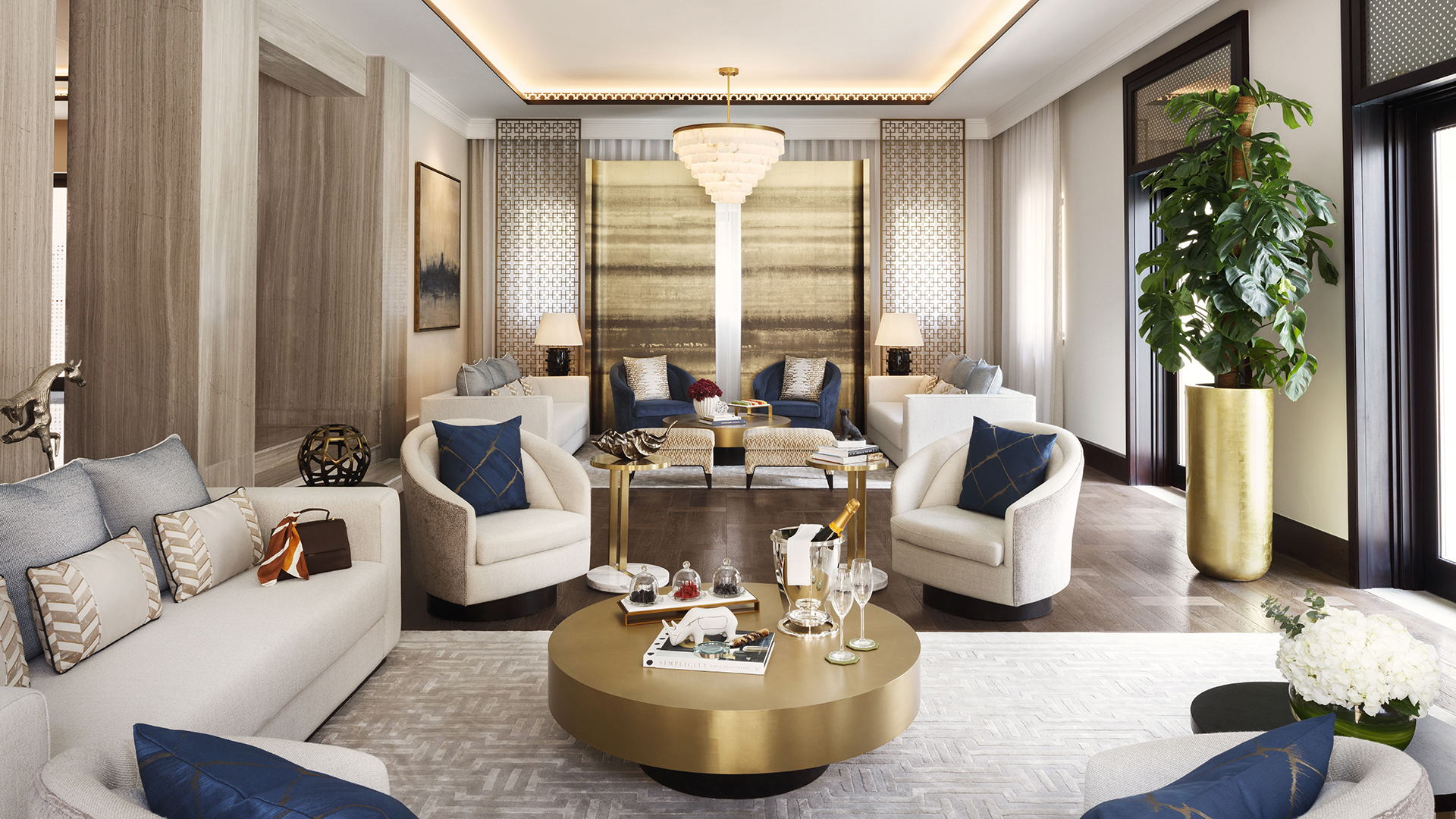 Arabia, Dubai, Malakiya Villas, Living area