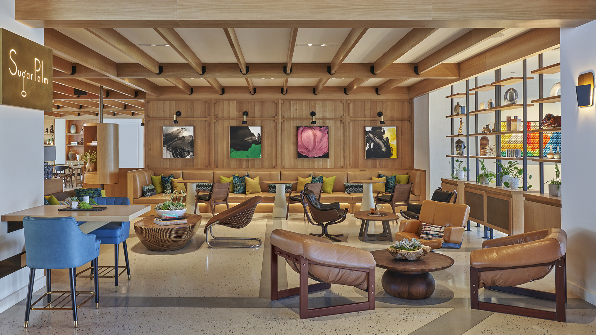  North America & Canada, California, Viceroy Santa Monica, Sugar Palm Lounge