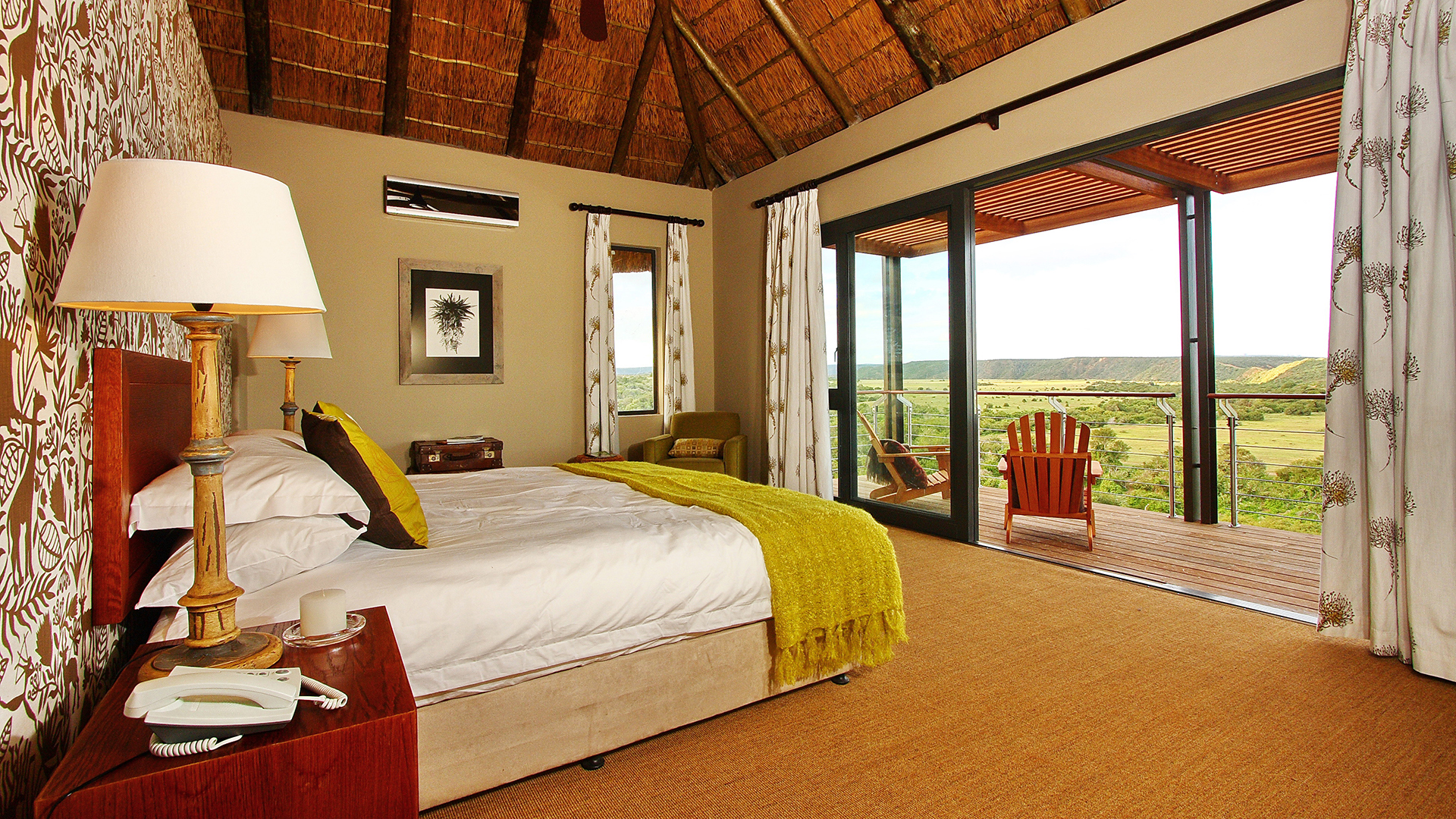  Africa, South Africa, Sarili Lodge at Shamwari Private Game Reserve, Room interior