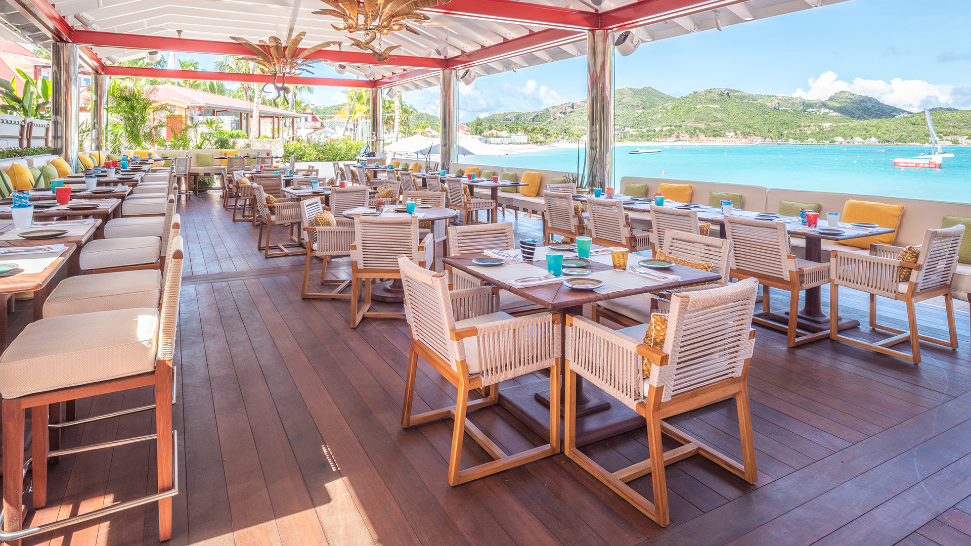 Caribbean, Bermuda & Mexico, St Barths, Eden Rock, Sand Bar