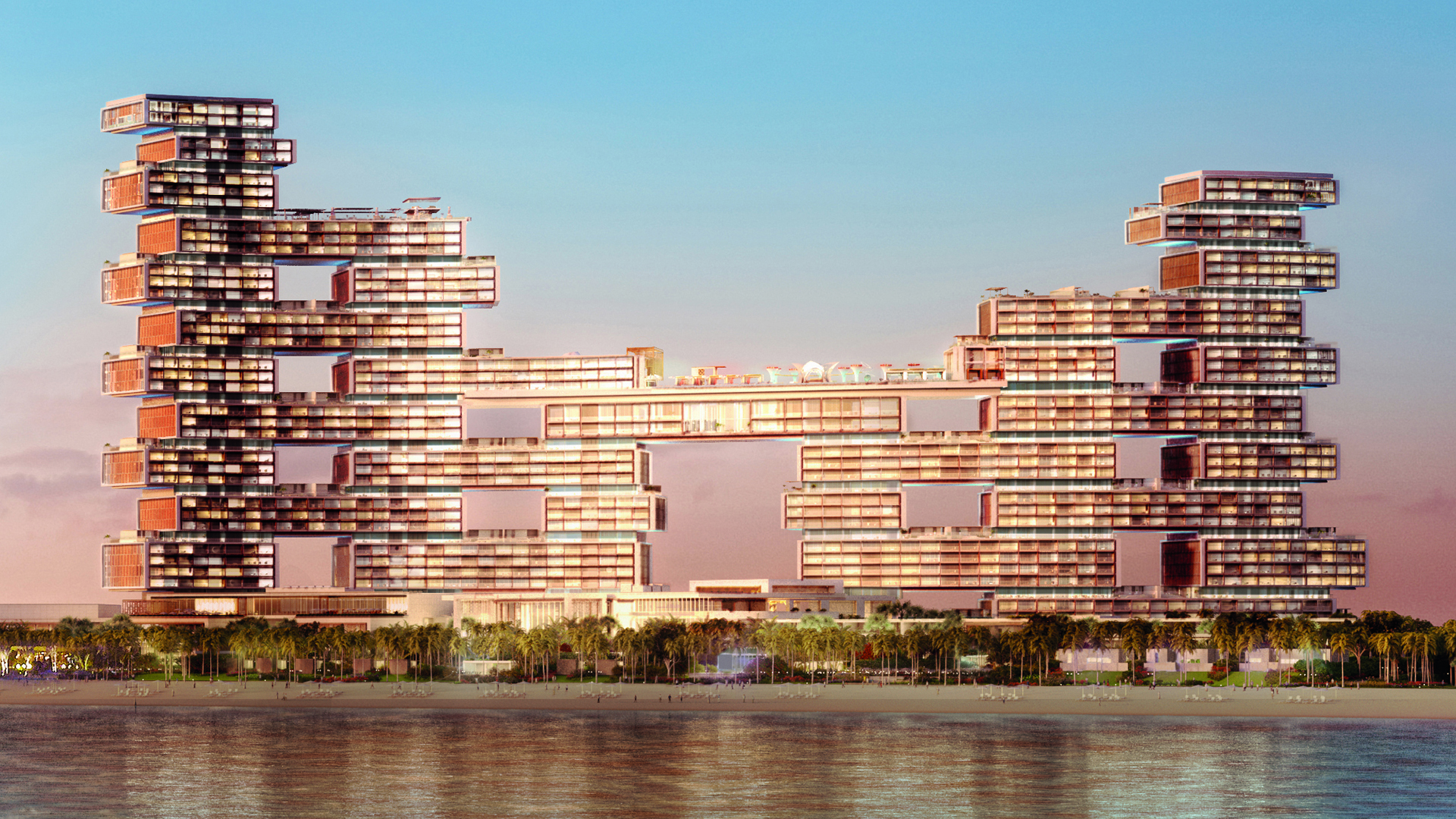 Indian Ocean & Arabia, Dubai, Atlantis, The Royal, Exterior