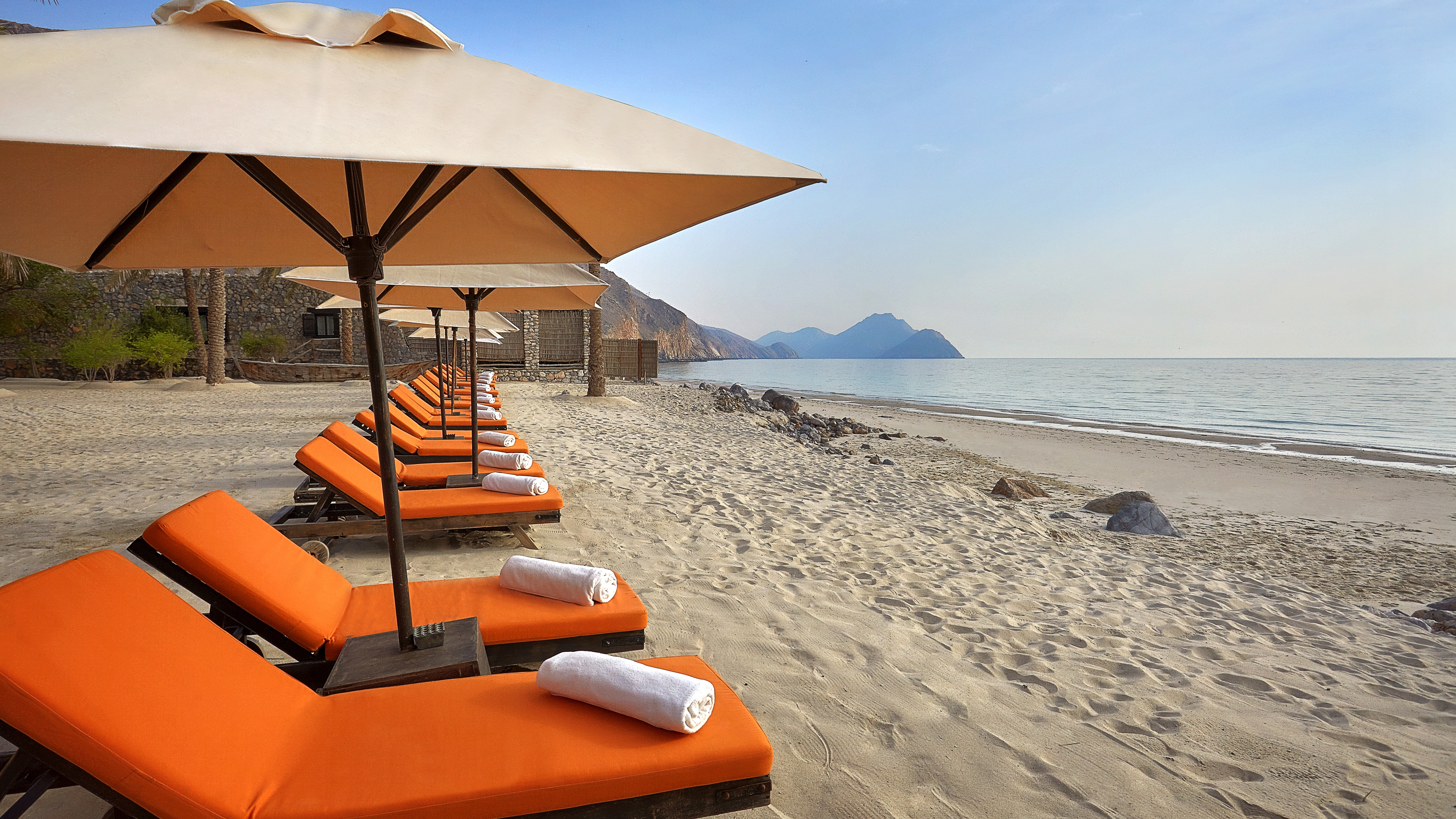 Indian Ocean, Oman, Six Senses Zighy Bay, Beach