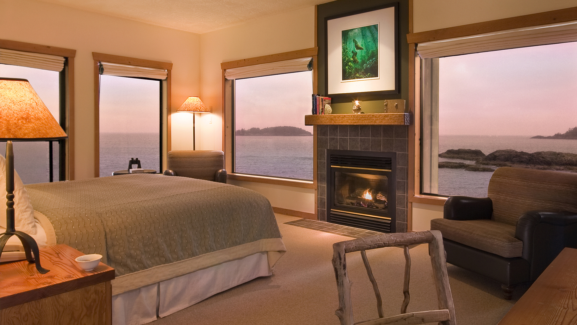 North america & canada, Canada, Wickaninnish inn, Premier room