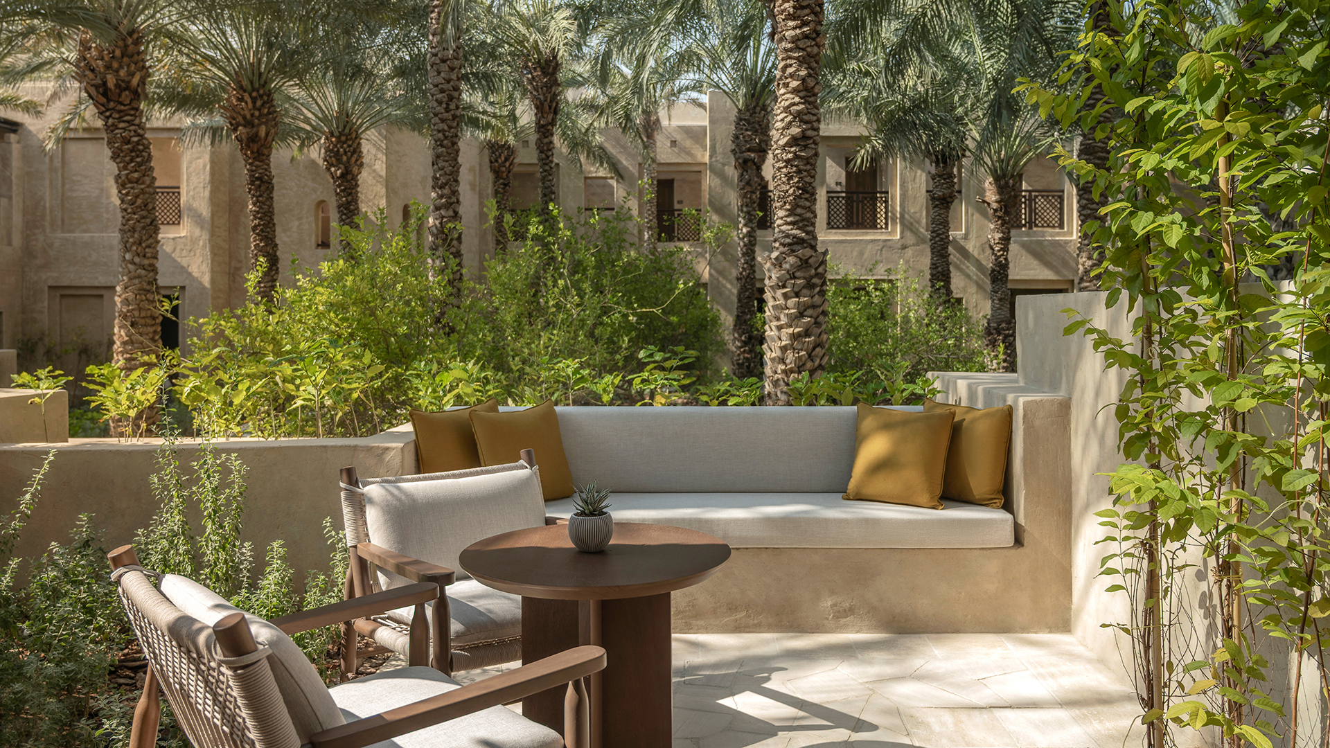  Middle East, Dubai, Bab Al Shams, Deluxe Garden View Terrace