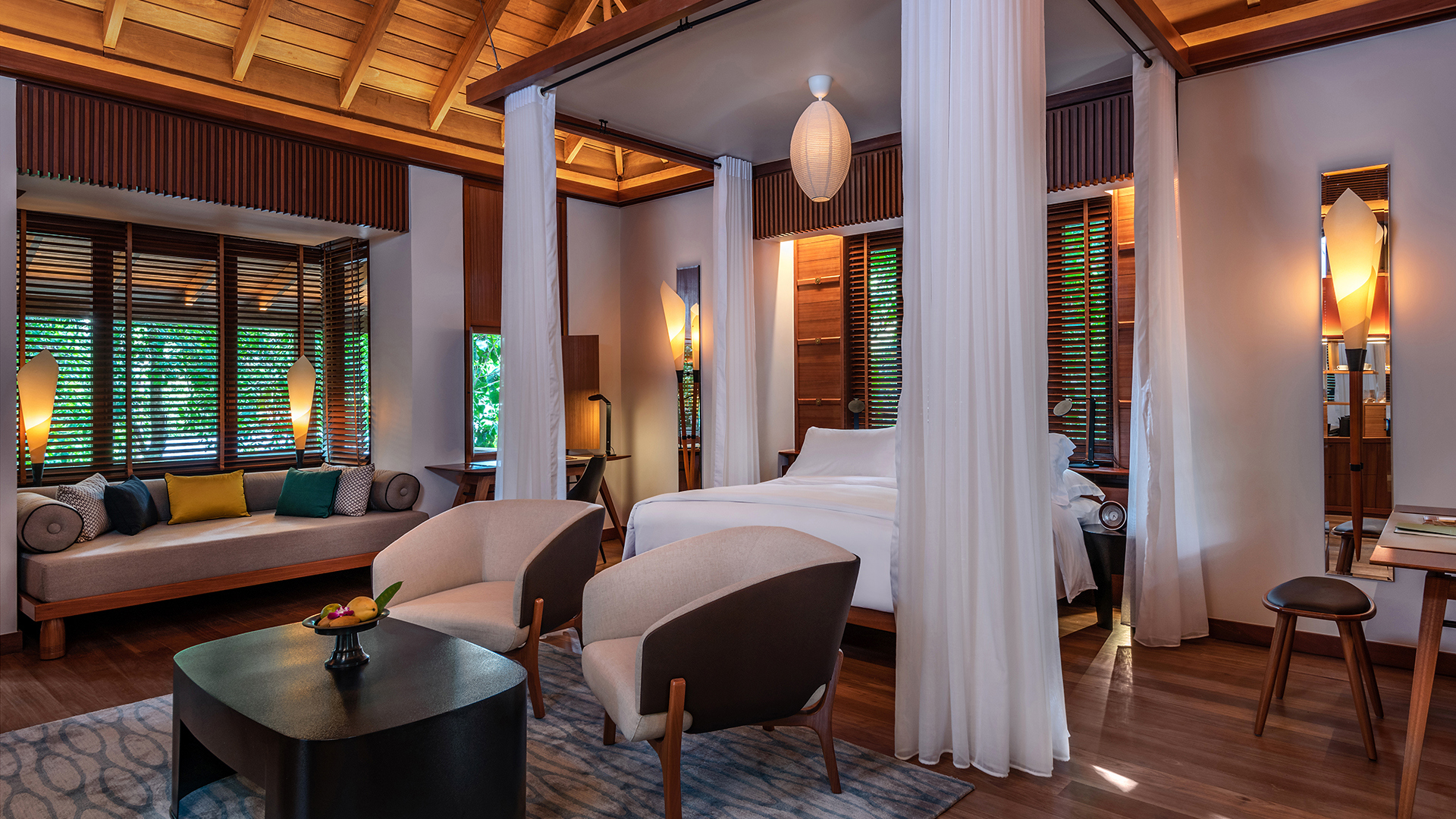  Worldwide, Malaysia, The Datai Langkawi, Rainforest Villa bedroom