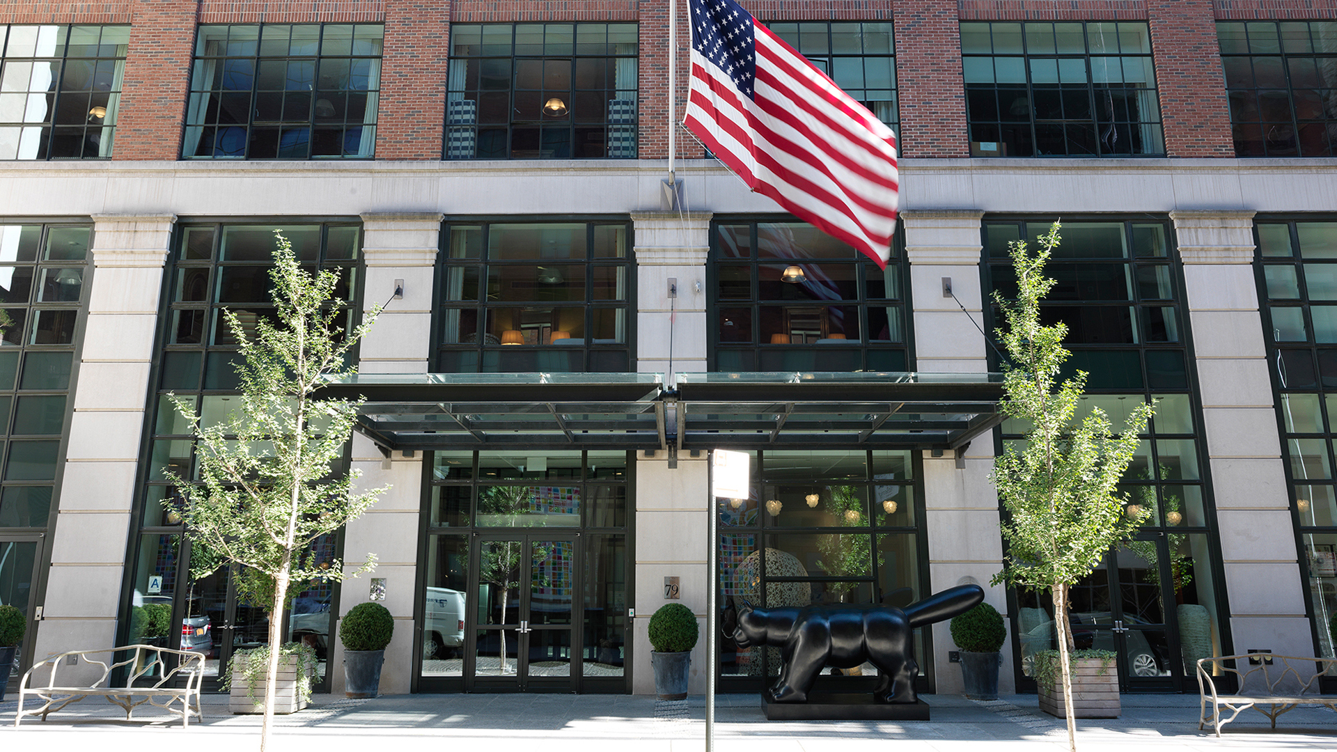 USA, Luxury New York Holidays, Crosby Street Hotel, Hotel exterior