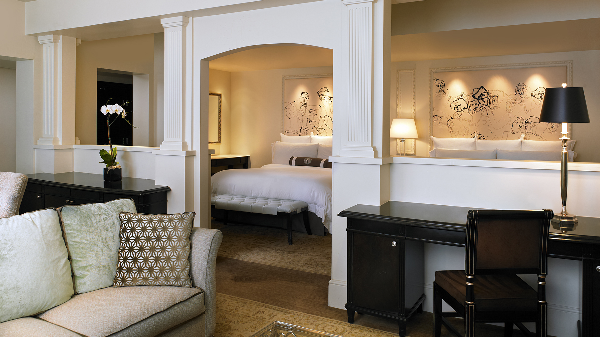 North america & canada, California, Us grant, Suite Living Room