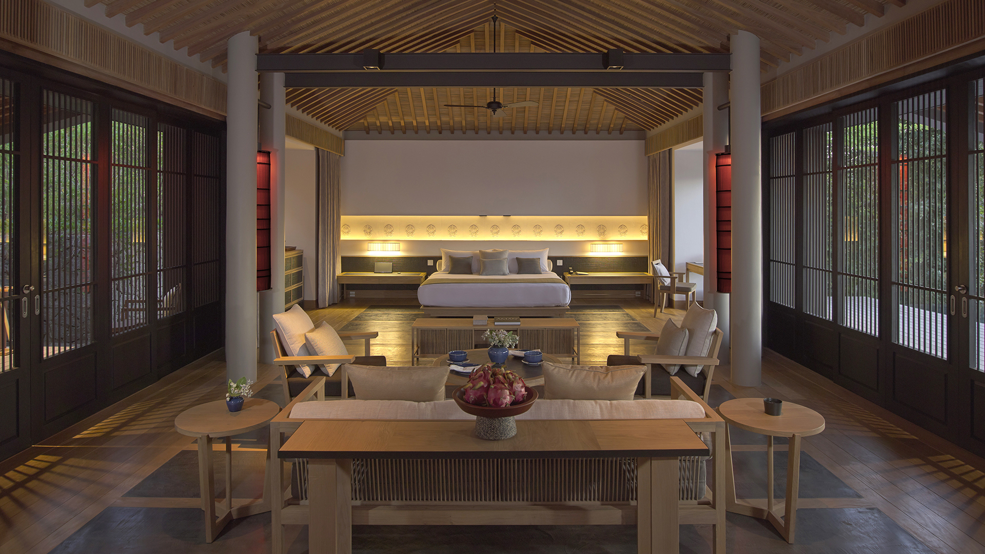 Worldwide, Vietnam, Amano'i, Pool Pavilion Interior