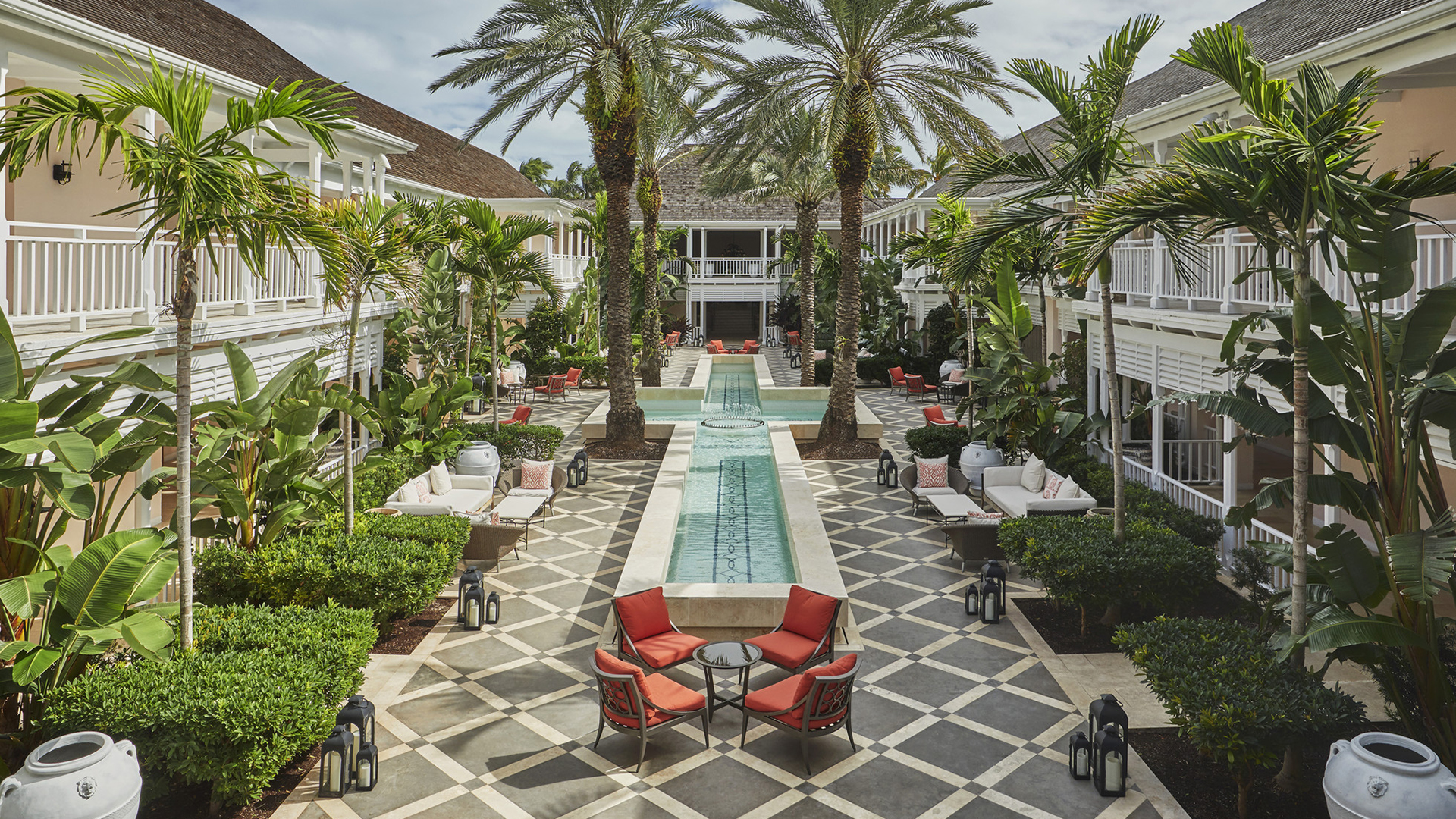 Caribbean, Bahamas, The Ocean Club A Four Seasons Resort, Outdoor Seating