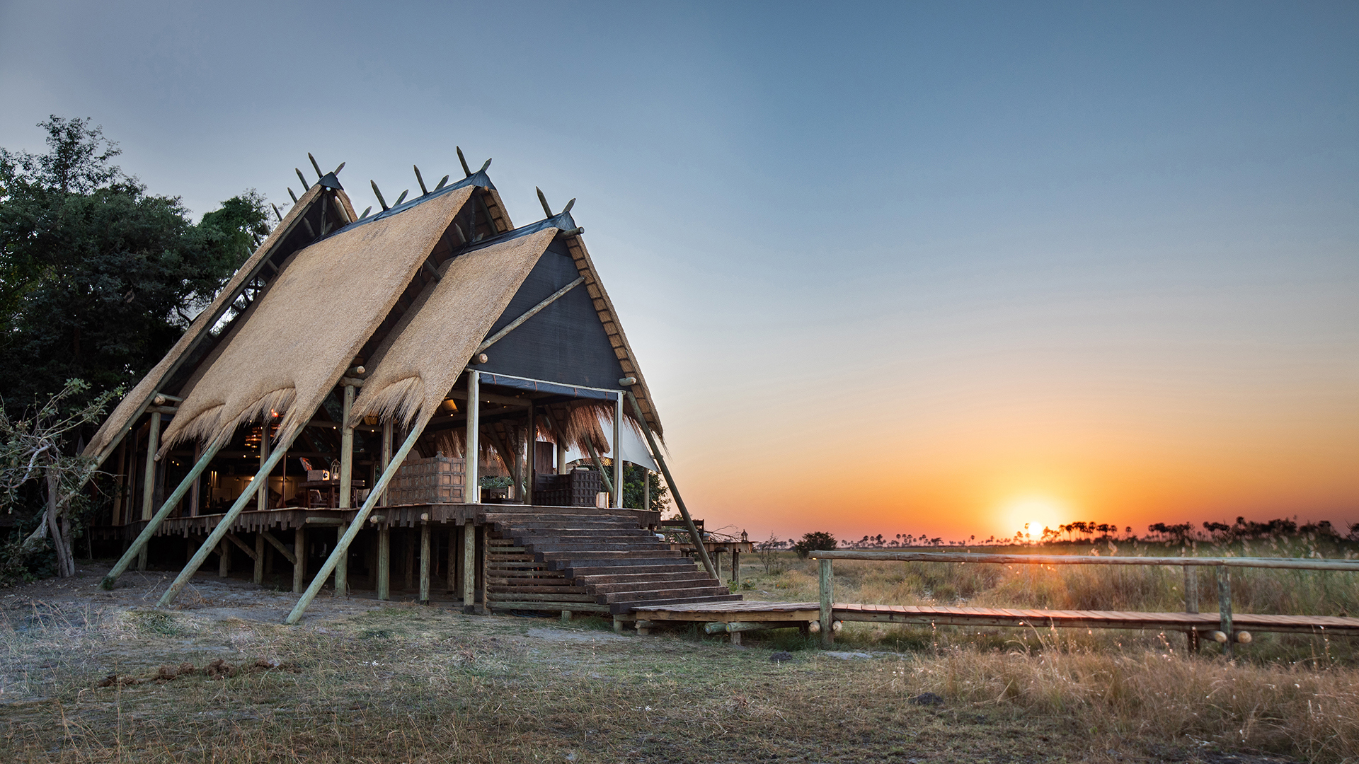 Luxury Africa, Botswana, Selinda Camp, Exterior