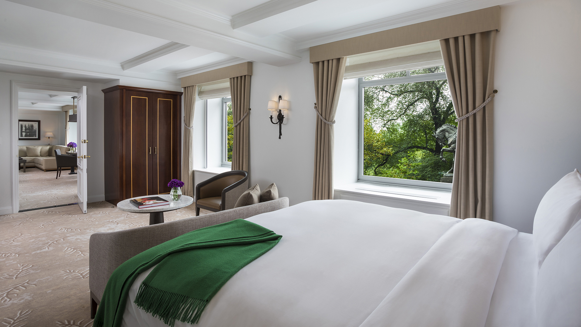  North america & canada, New york, Ritz-carlton central park, Artist's Gate Suite Bedroom