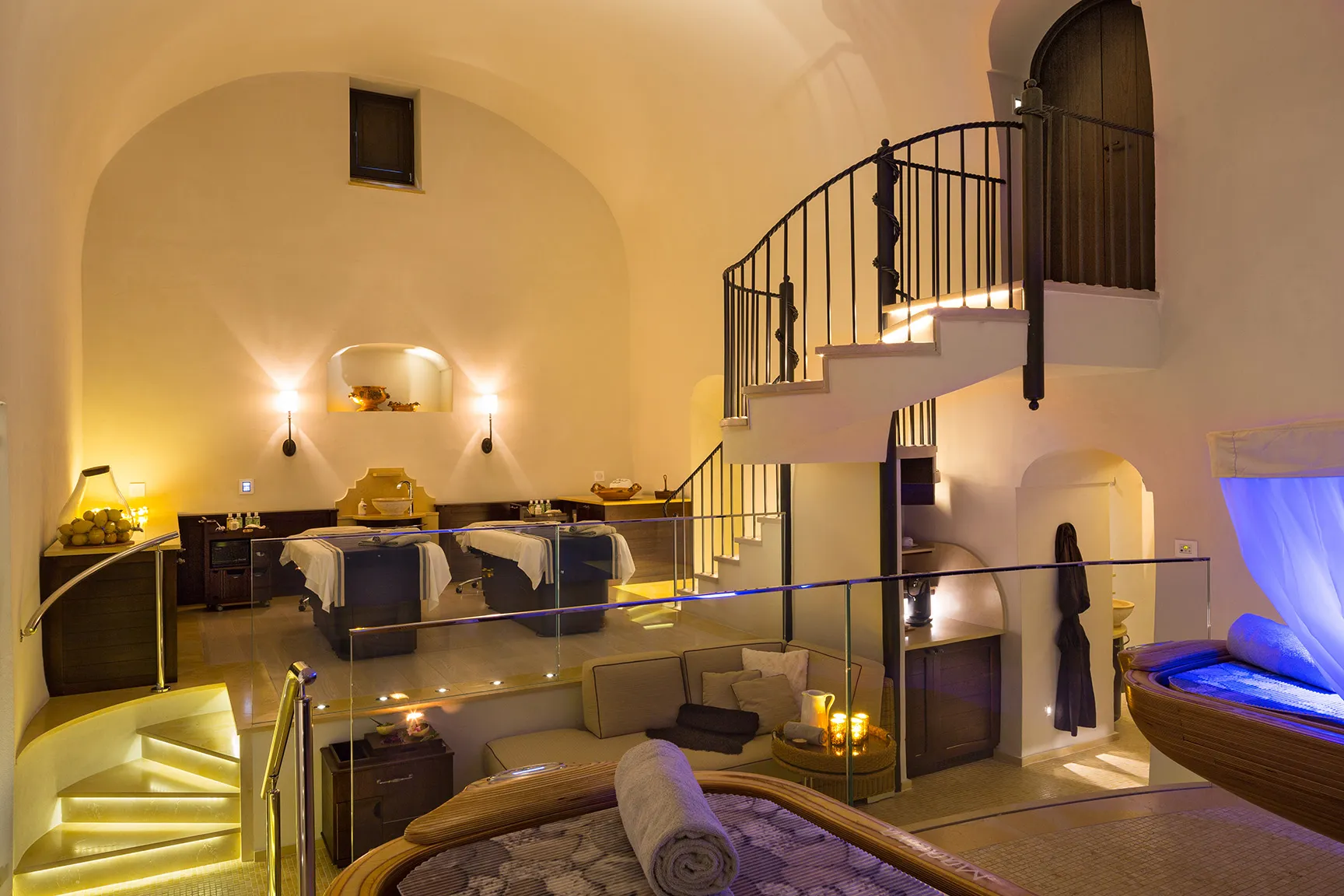 Europe, Italy, Amalfi Coast, Monastero Santa Rosa, spa treatment room