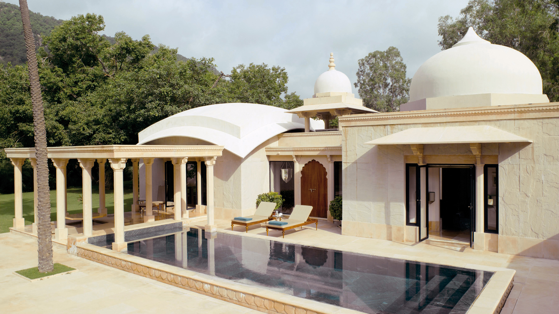 Worldwide, India, Amanbagh, Pool pavilion