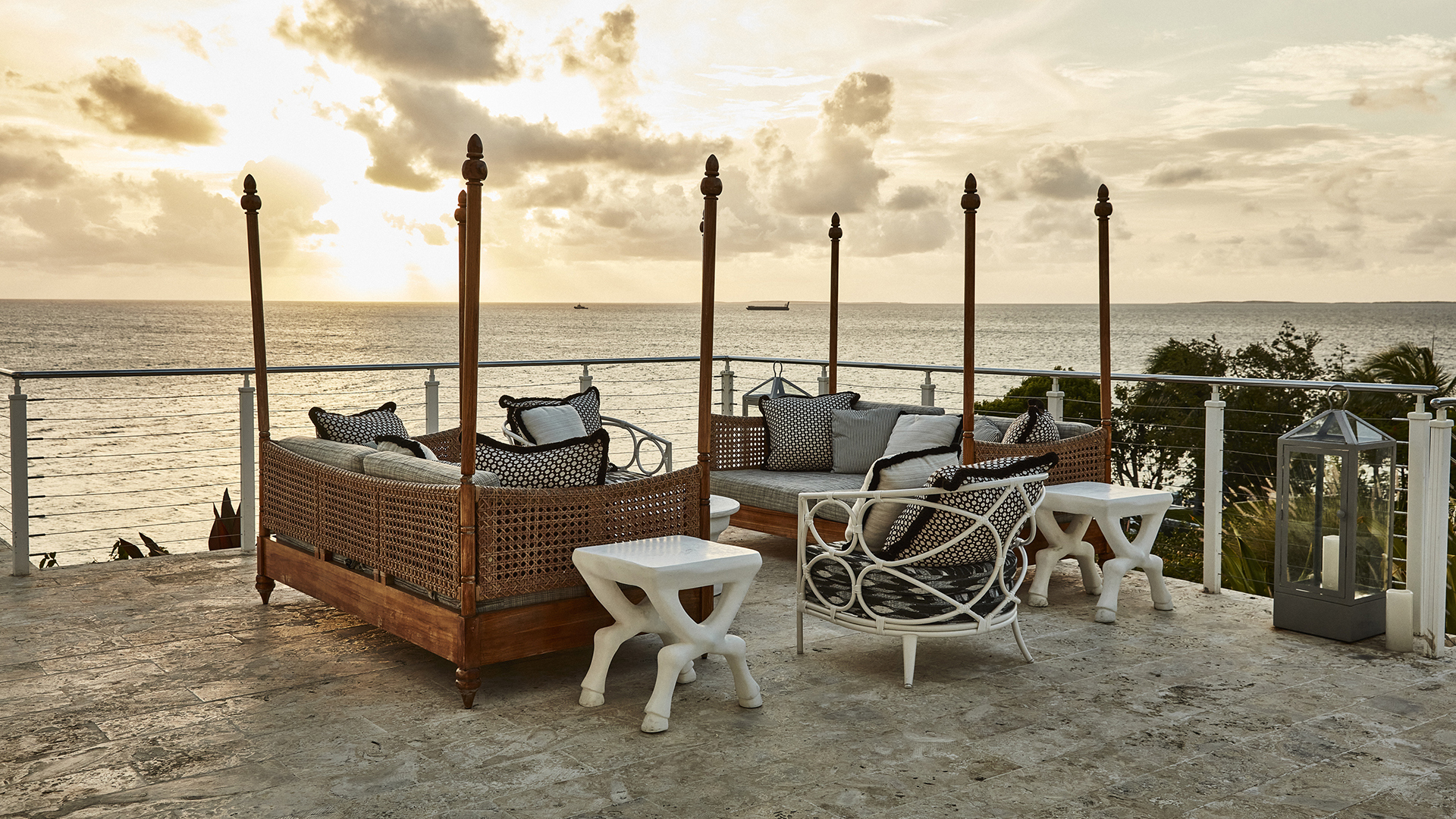  Caribbean, Bermuda & Mexico, Anguilla, Malliouhana, Sunset bar