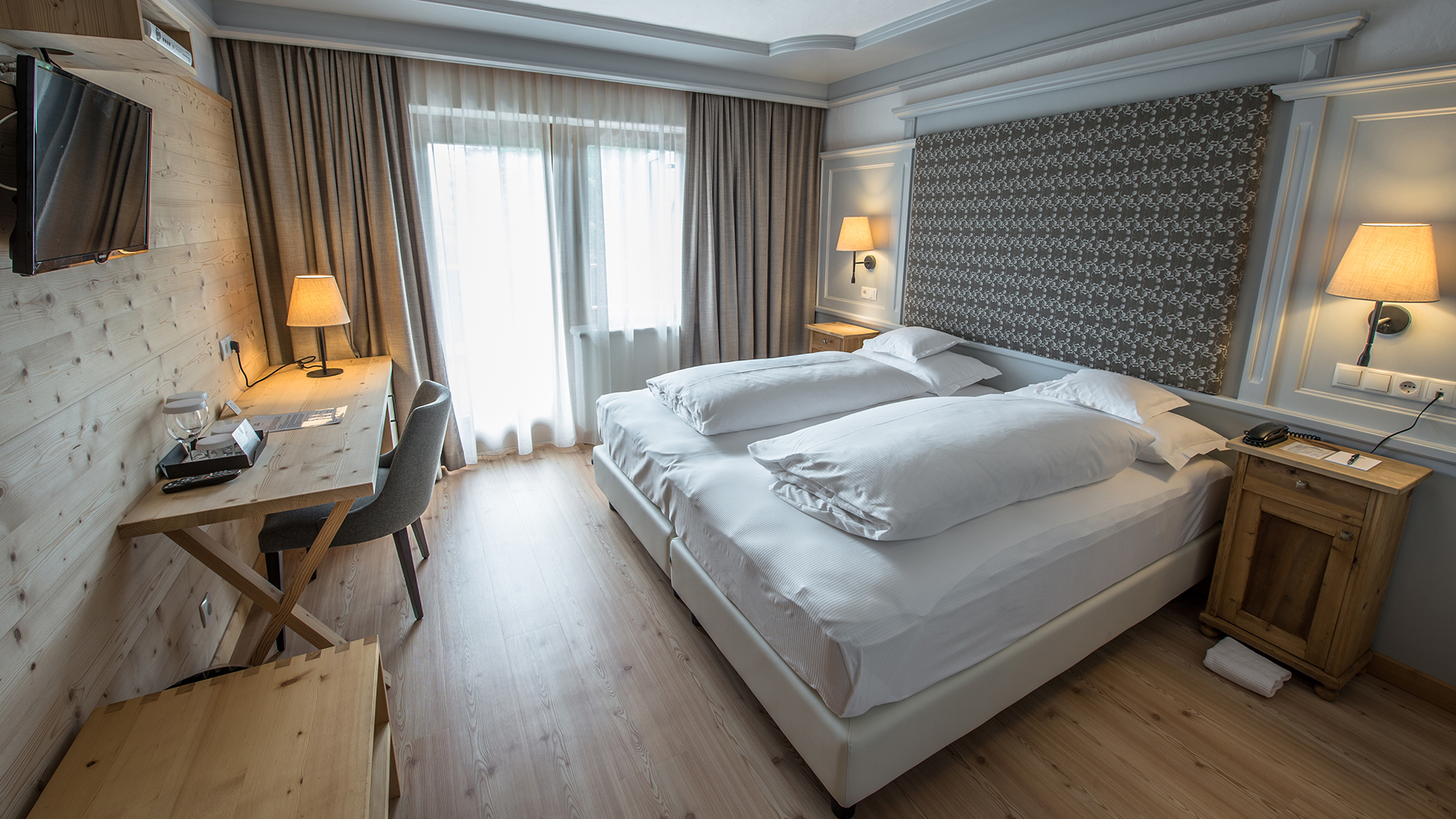 Europe ski, Italy, Hotel ciasa salares, Double Room