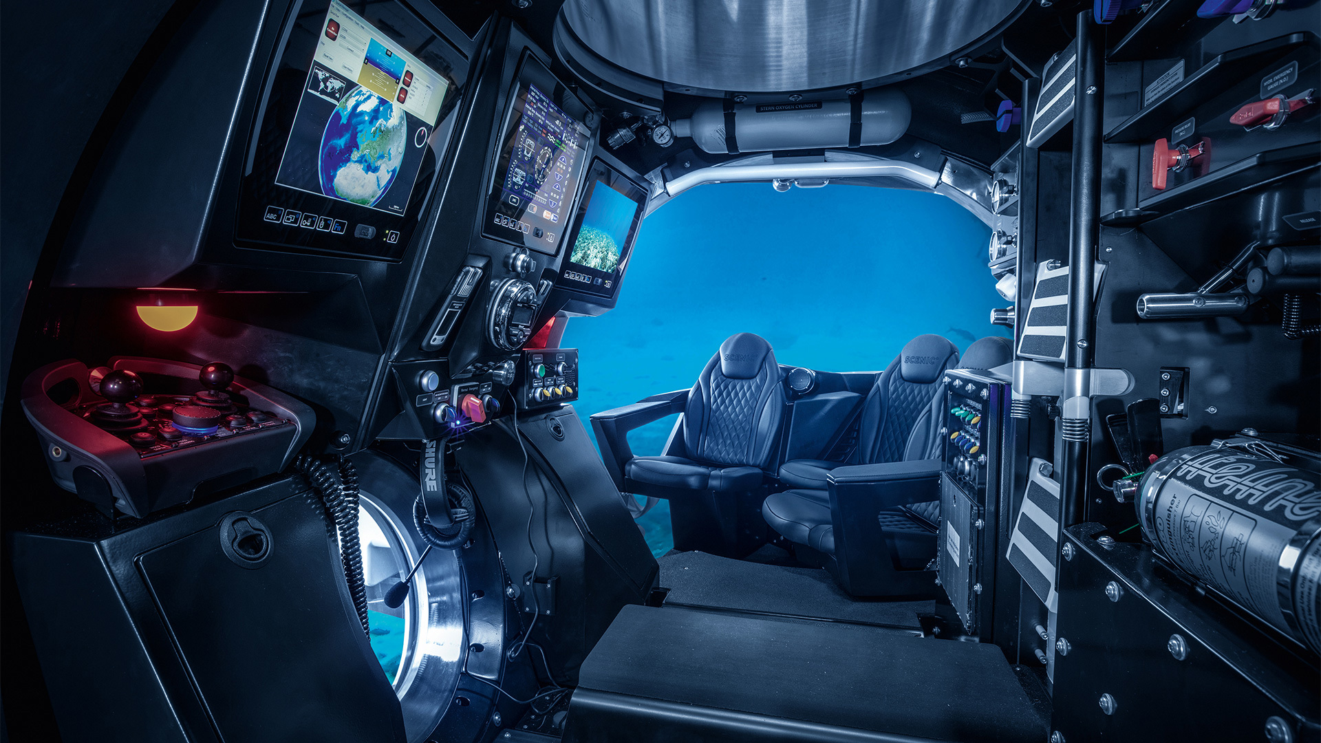 Scenic Neptune Submarine Interior