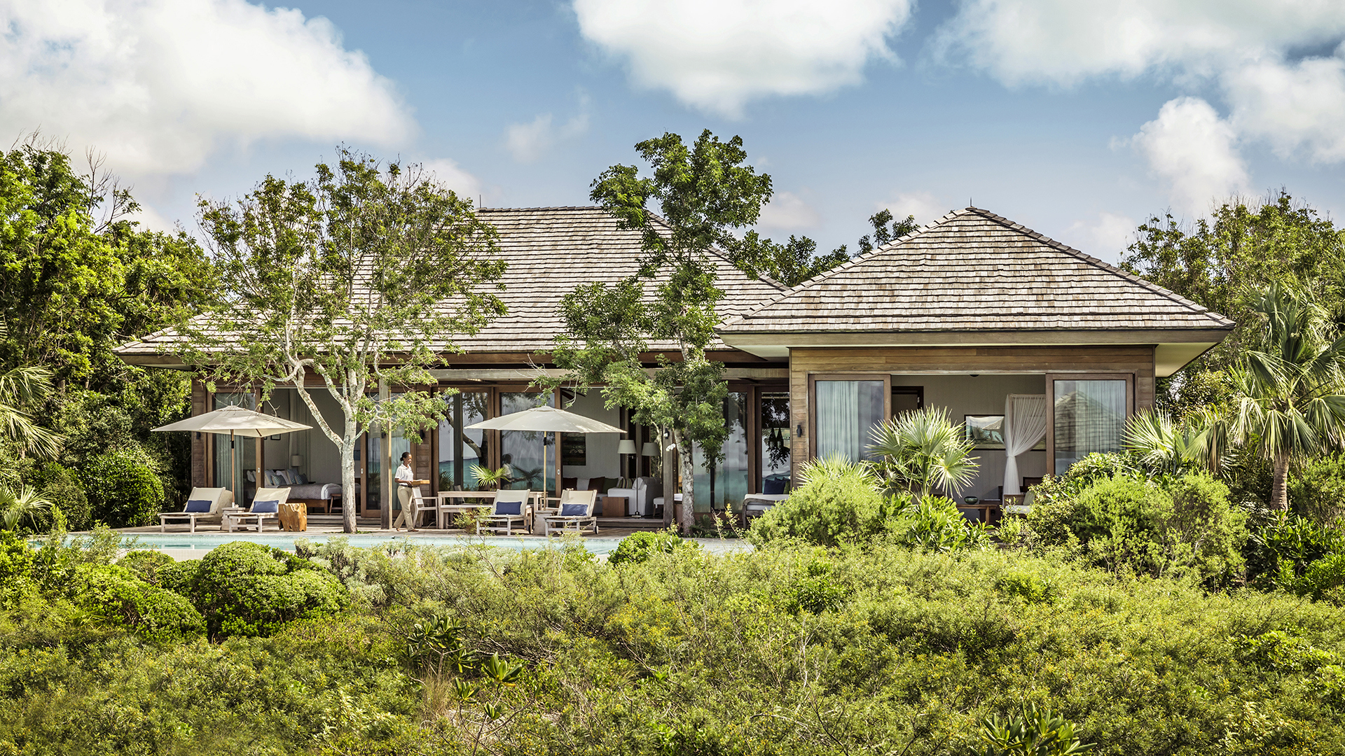 Caribbean, Turks & Caicos, Parrot Cay, Tamarind Villa