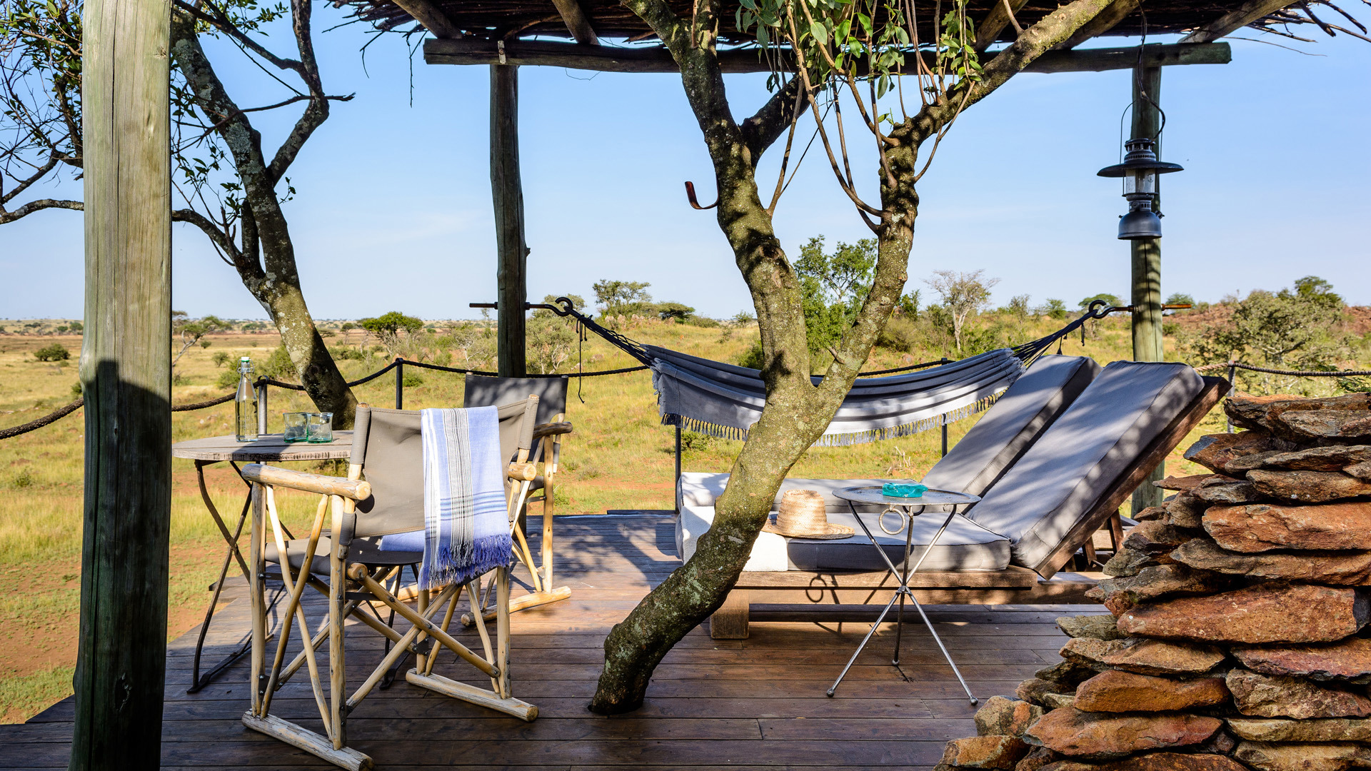  Africa, Tanzania, Singita Faru Faru, Deck Area 2